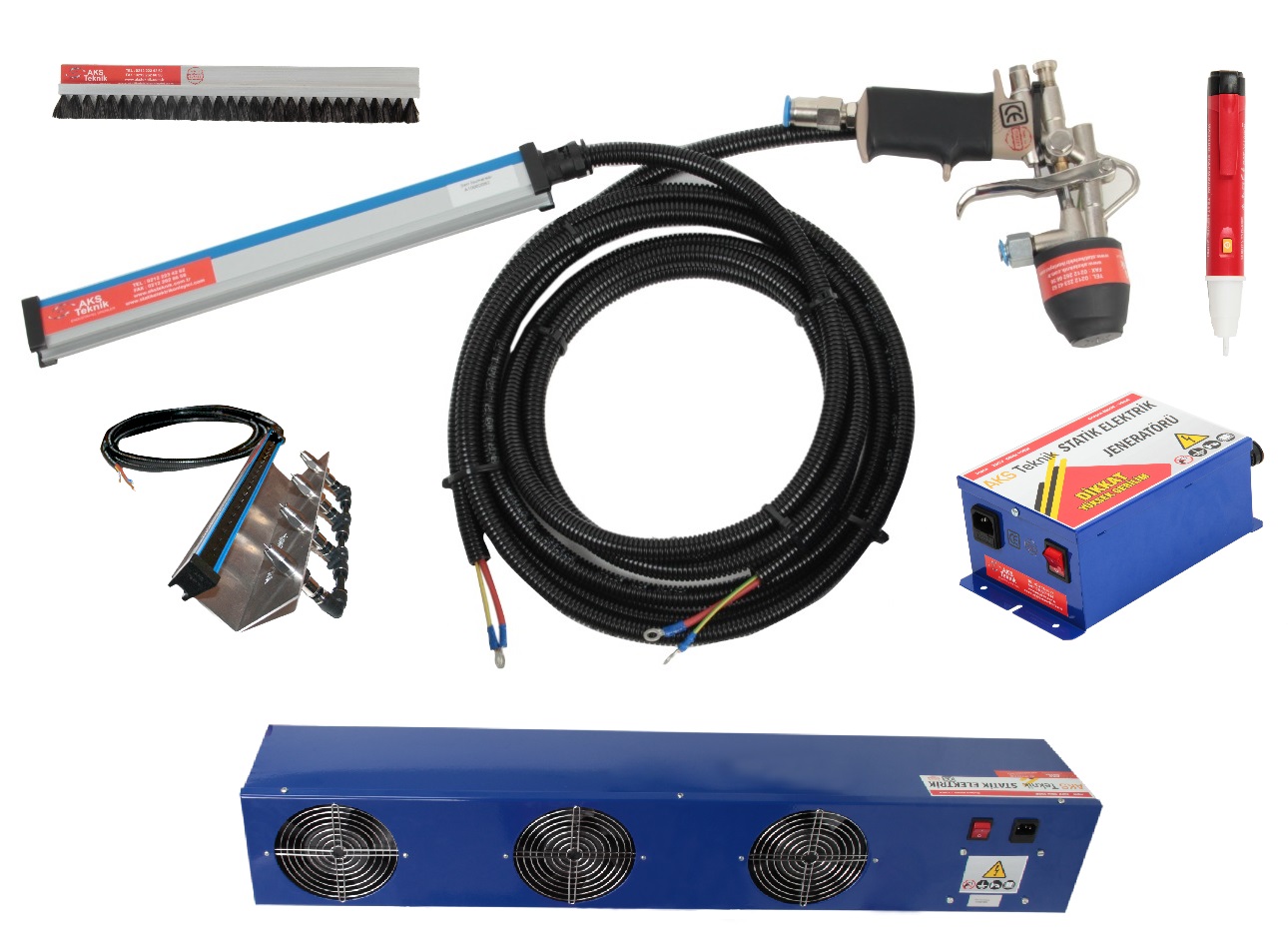 Statik Elektrik Önleyiciler, Anti Statik Ürünler, Statik Alıcılar